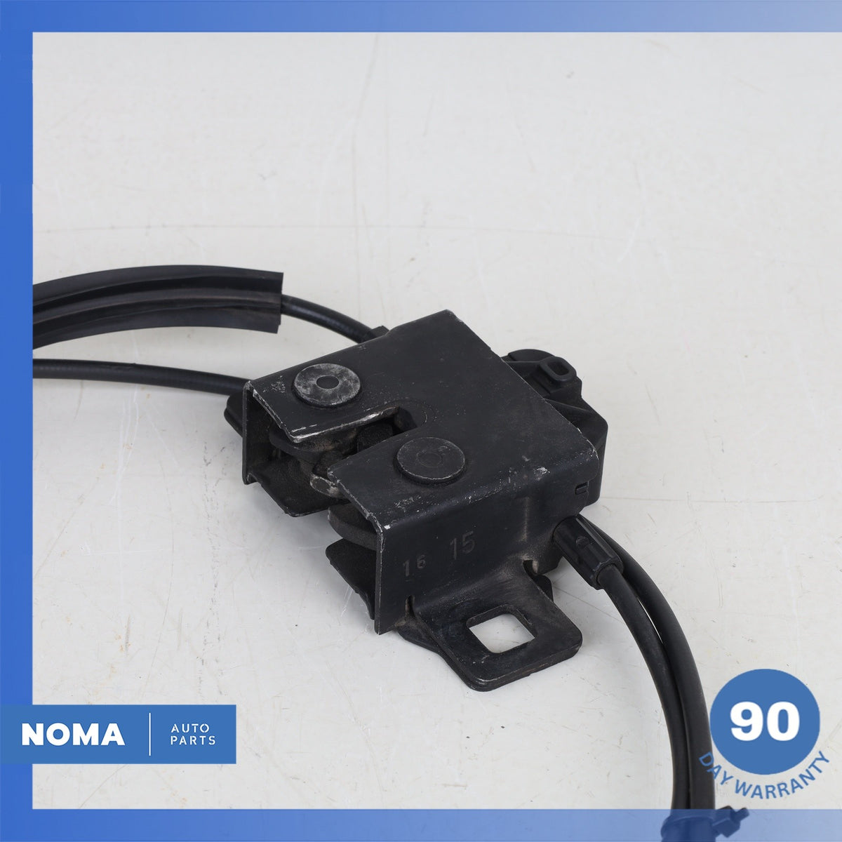 13-22 Land Rover Range Rover L405 Right & Left Hood Bonnet Lid Lock w/Cable OEM - photo 4