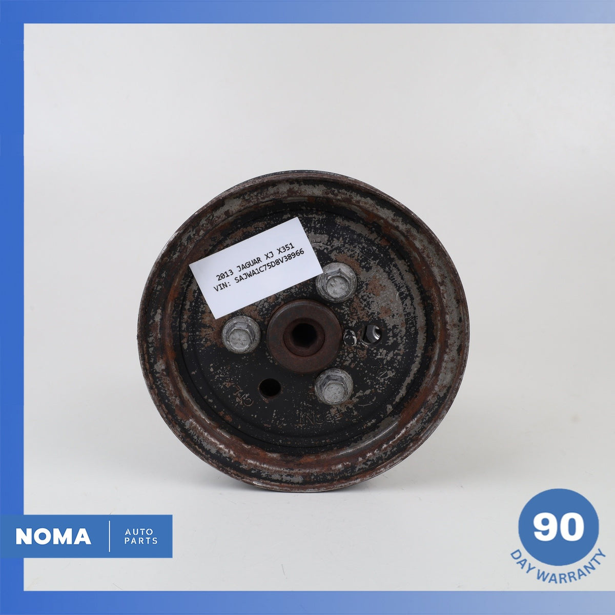 10-19 Jaguar X351 XJ 3.0L 5.0L Power Steering Pump Assembly 8W833A674AB OEM - photo 2
