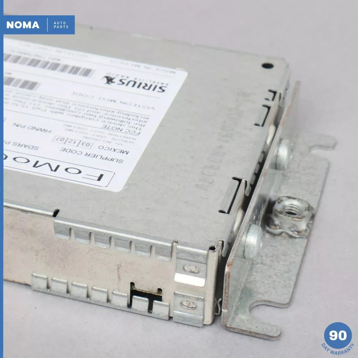 07-12 Jaguar X150 XK XJL Satellite Receiver Radio Module Unit 6W8319A028AF OEM - photo 5