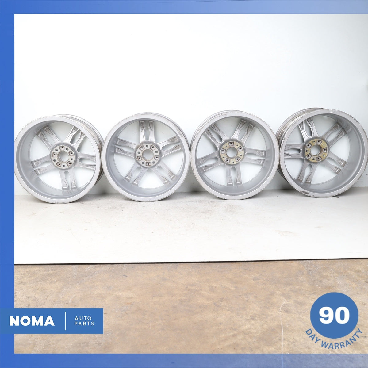 BMW F13 650i 8.5 / 9 x R20 20" Style 373 Wheel Rim Set Staggered Refurbished - photo 13
