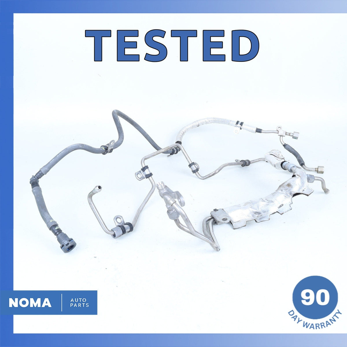 10-23 RR Sport L494 L405 5.0L S/C High Pressure Fuel Pump Feed Hose Line Set OEM - photo 1