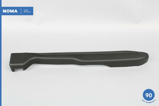 00-06 BMW X5 E53 Front Left Driver Side Seat Track Cover Panel Trim Schwartz OEM - photo 1