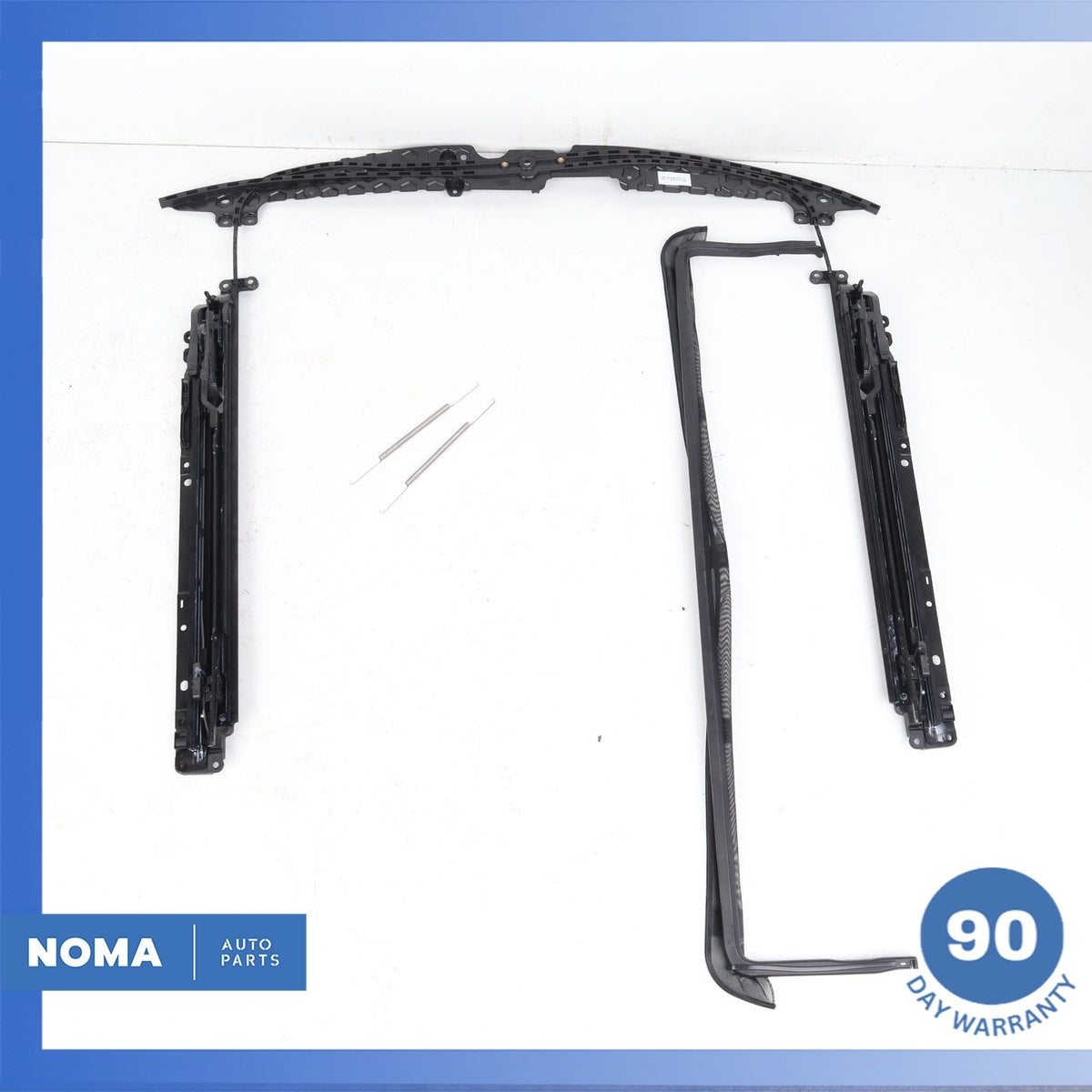 17-23 Land Rover Discovery 5 L462 Panoramic Roof Wind Air Deflector Set OEM - photo 10