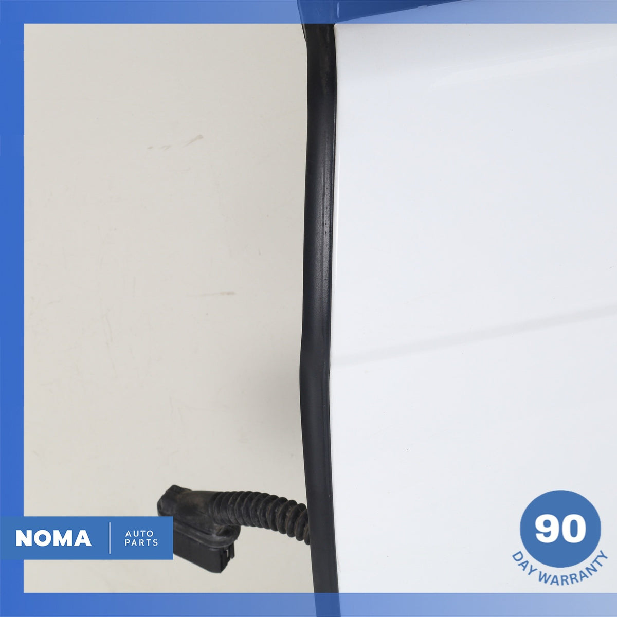 12-19 LR Range Rover Evoque L538 4DR Rear Left Side Door Panel Shell White OEM - photo 5