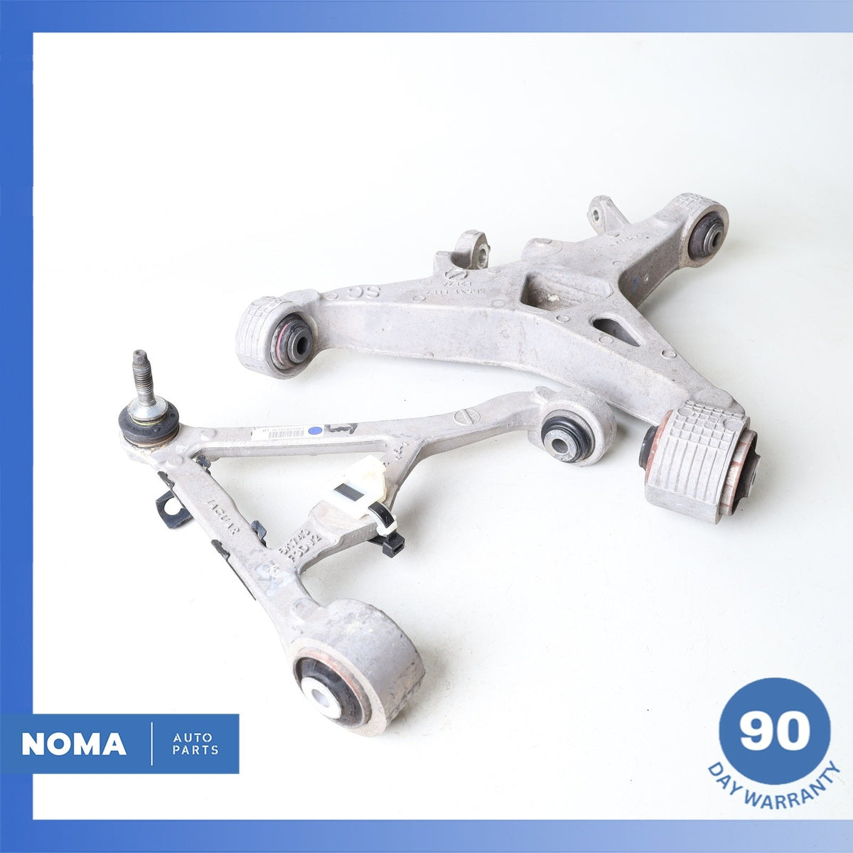 14-20 Jaguar X152 F-Type XKR-S Rear Left Upper & Lower Control Arm Set OEM 59k - photo 2