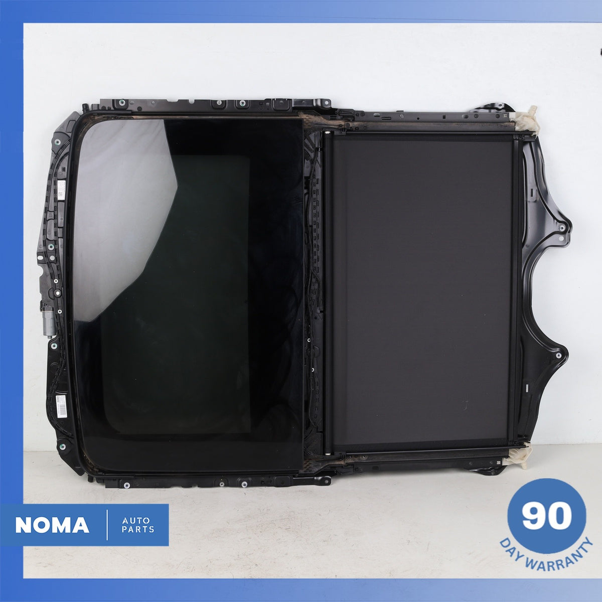 16-22 BMW G12 740i 750i LWB Panoramic Sunroof Sun Roof Glass Frame 7409145 OEM - photo 2