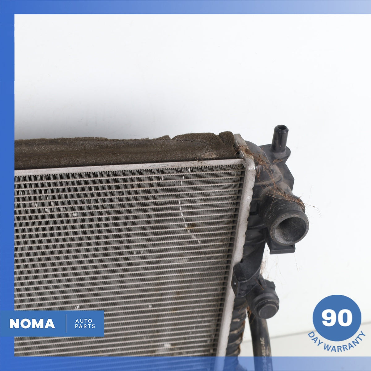 10-19 Jaguar X351 XJ XFR Radiator A/C AC Condenser Intercooler Assembly OEM - photo 12