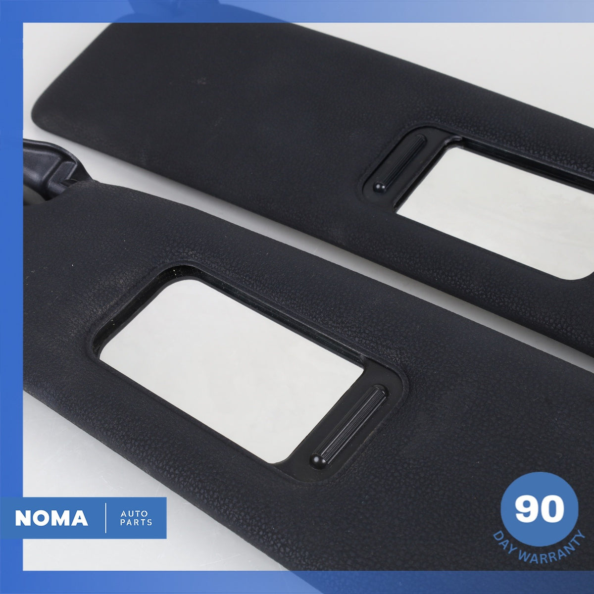 03-08 BMW E85 Z4 Left & Right Side Sunvisor sun Visor Set Black OEM - photo 6