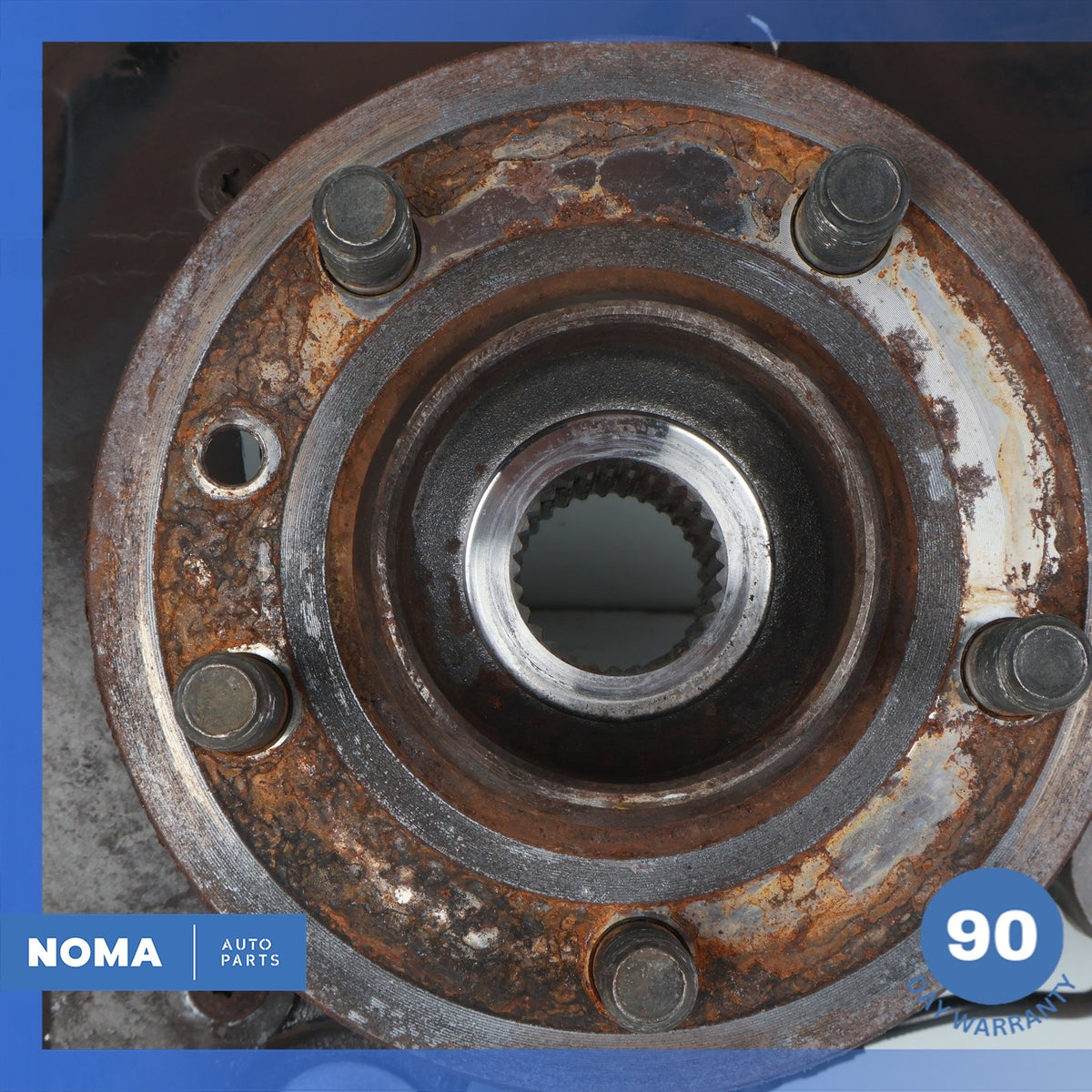 06-13 LR Range Rover Sport L320 Front Left Driver Spindle Knuckle Hub OEM - photo 6