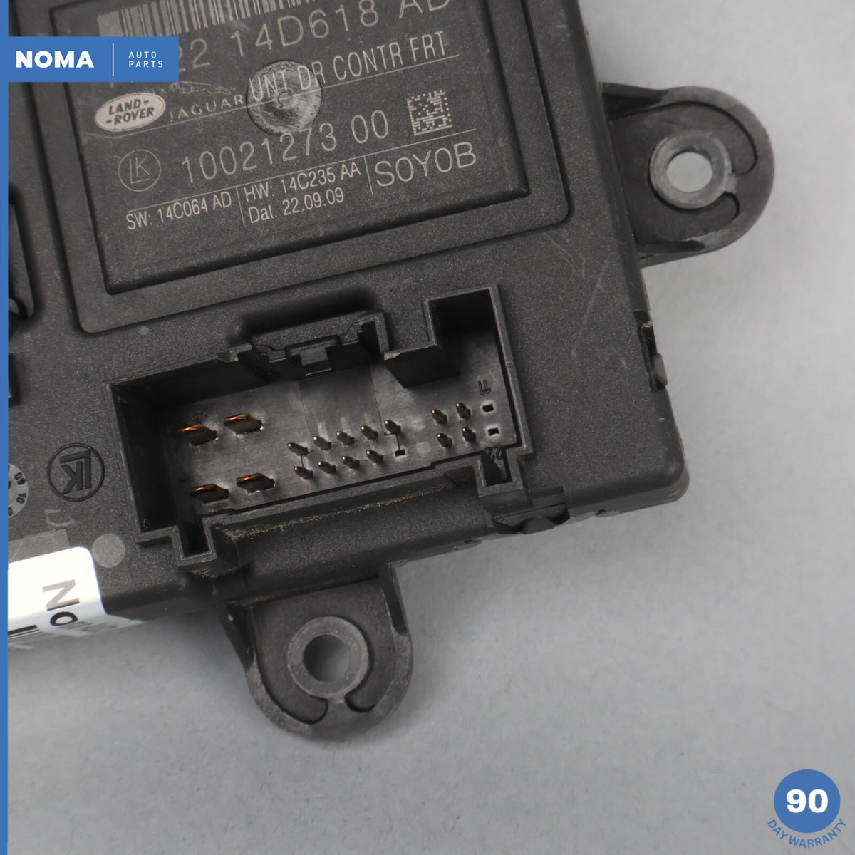 10-11 Jaguar X250 XF XFR Front Left Side Door Control Module AH2214D618AD OEM - photo 3