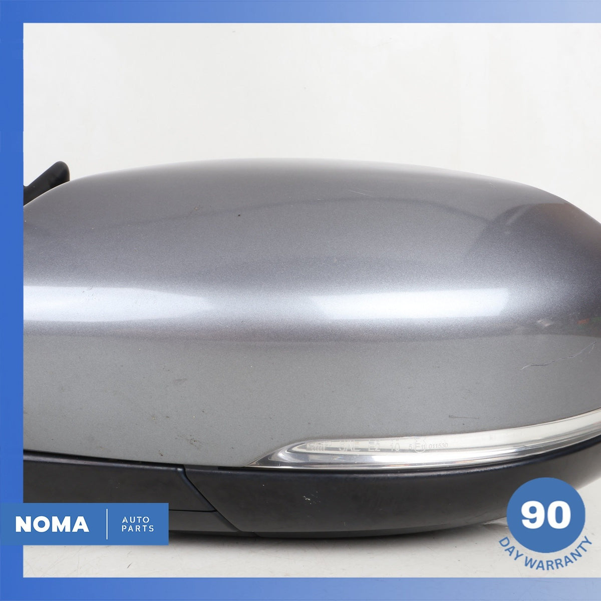 12-13 LR Range Rover Evoque L538 Left Side Rear View Mirror Assembly Gray OEM - photo 12