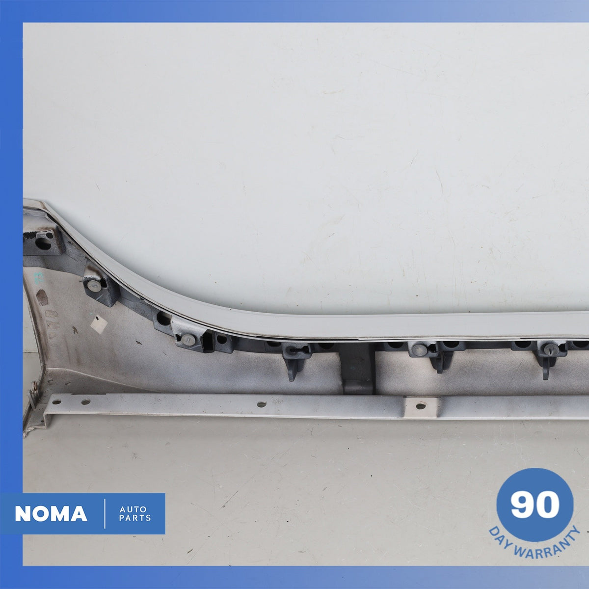 17-20 Jaguar X760 XE Left Driver Side Skirt Rocker Molding Panel White OEM - photo 14