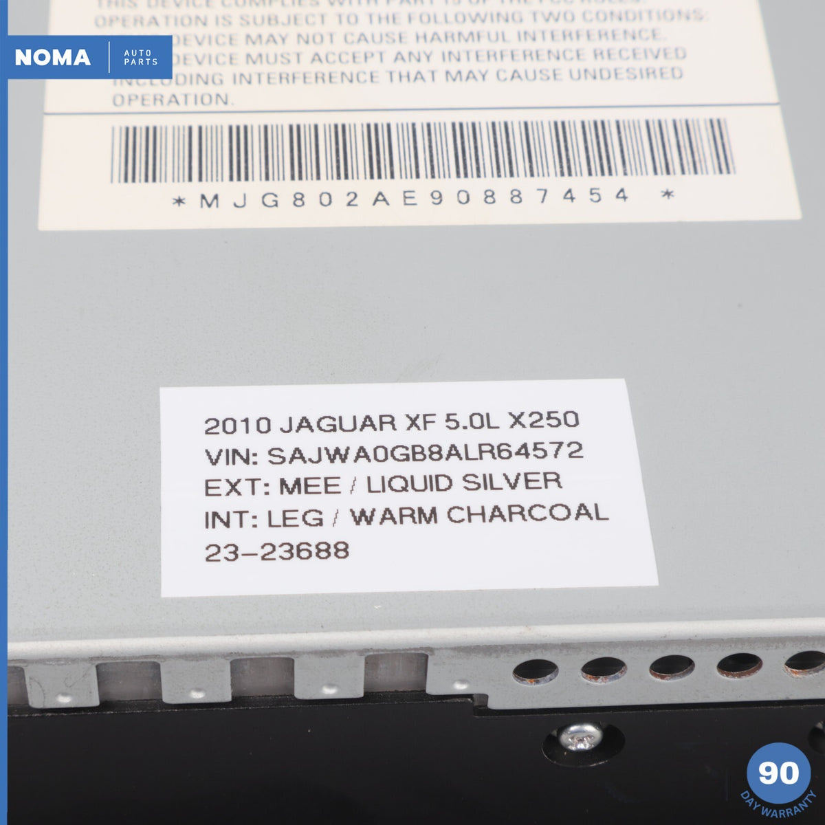 09-11 Jaguar XF XFR X250 Radio Stereo Audio Amplifier Amp 6H5218C808CD OEM - photo 10