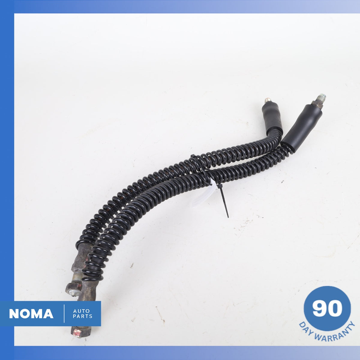 98-06 Jaguar X100 XK8 Front Left & Right Side Flexible Brake Line Set of 2 OEM - photo 1