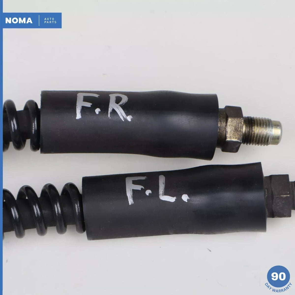 98-06 Jaguar X100 XK8 Front Left & Right Side Flexible Brake Line Set of 2 OEM - photo 9