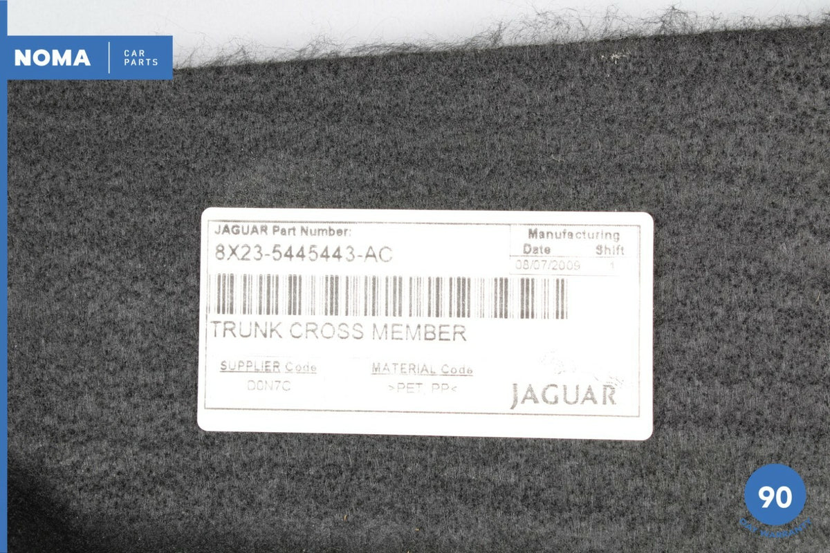 09-15 Jaguar XF XFR X250 Rear Trunk Front Carpet Trim Cover 8X235445443AC OEM - photo 3