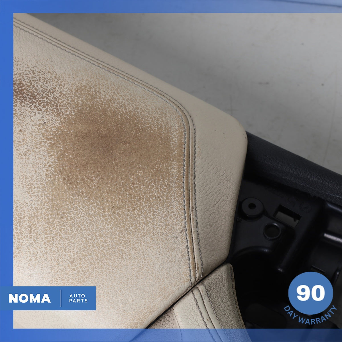09-16 BMW E89 Z4 Center Console Trim Cover Panel w/ Armrest Beige OEM - photo 11