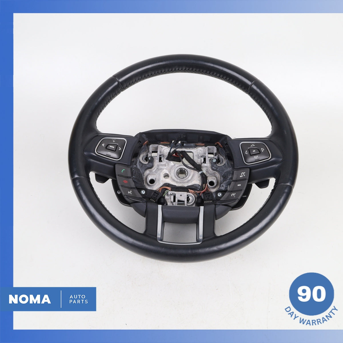 12-19 Land Rover Range Rover Evoque L538 Steering Wheel Black OEM - photo 1