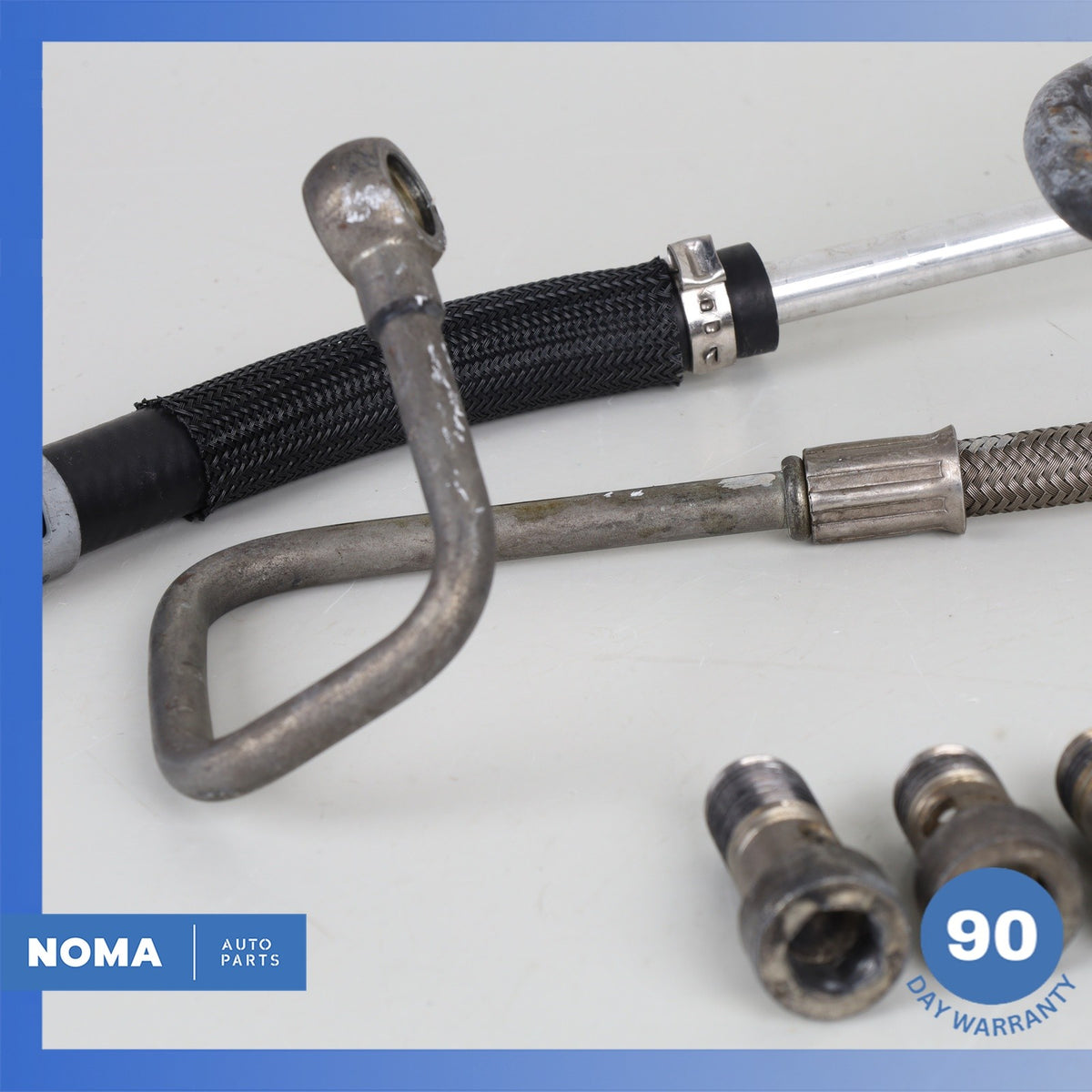 12-17 Range Rover Evoque L538 XE 204PT Turbo Turbocharger Oil Line Set OEM - photo 9