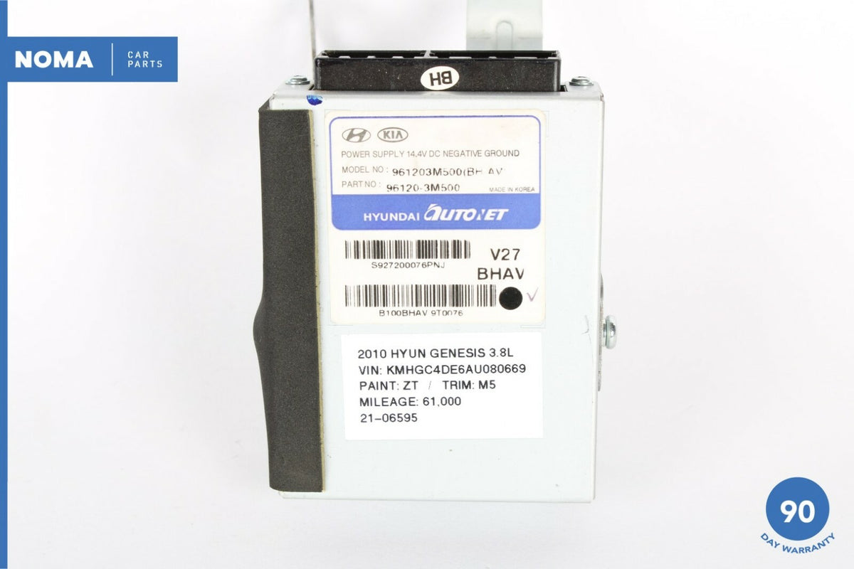 09-11 Hyundai Genesis Interface Gps Navigation Control Module 96120-3M500 OEM - photo 7