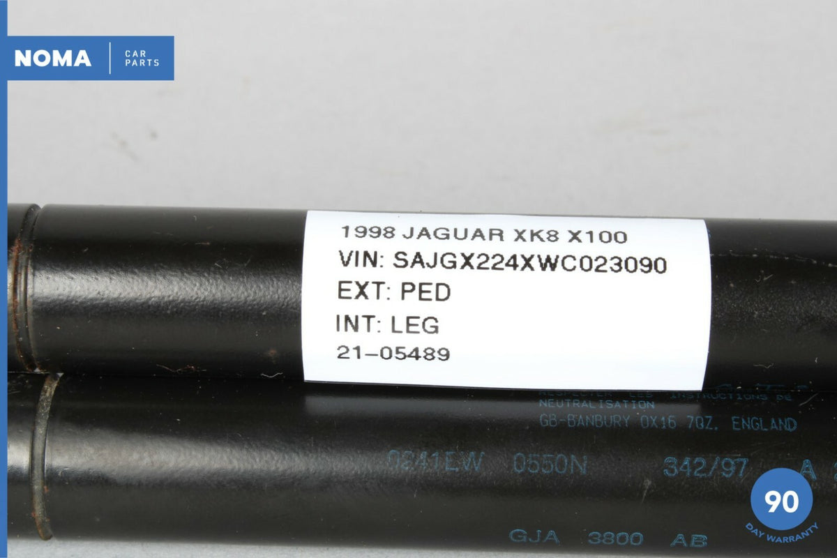 97-06 Jaguar XK8 X100 Trunk Boot Lid Lift Support Cylinder Strut Set of 2 OEM - photo 10