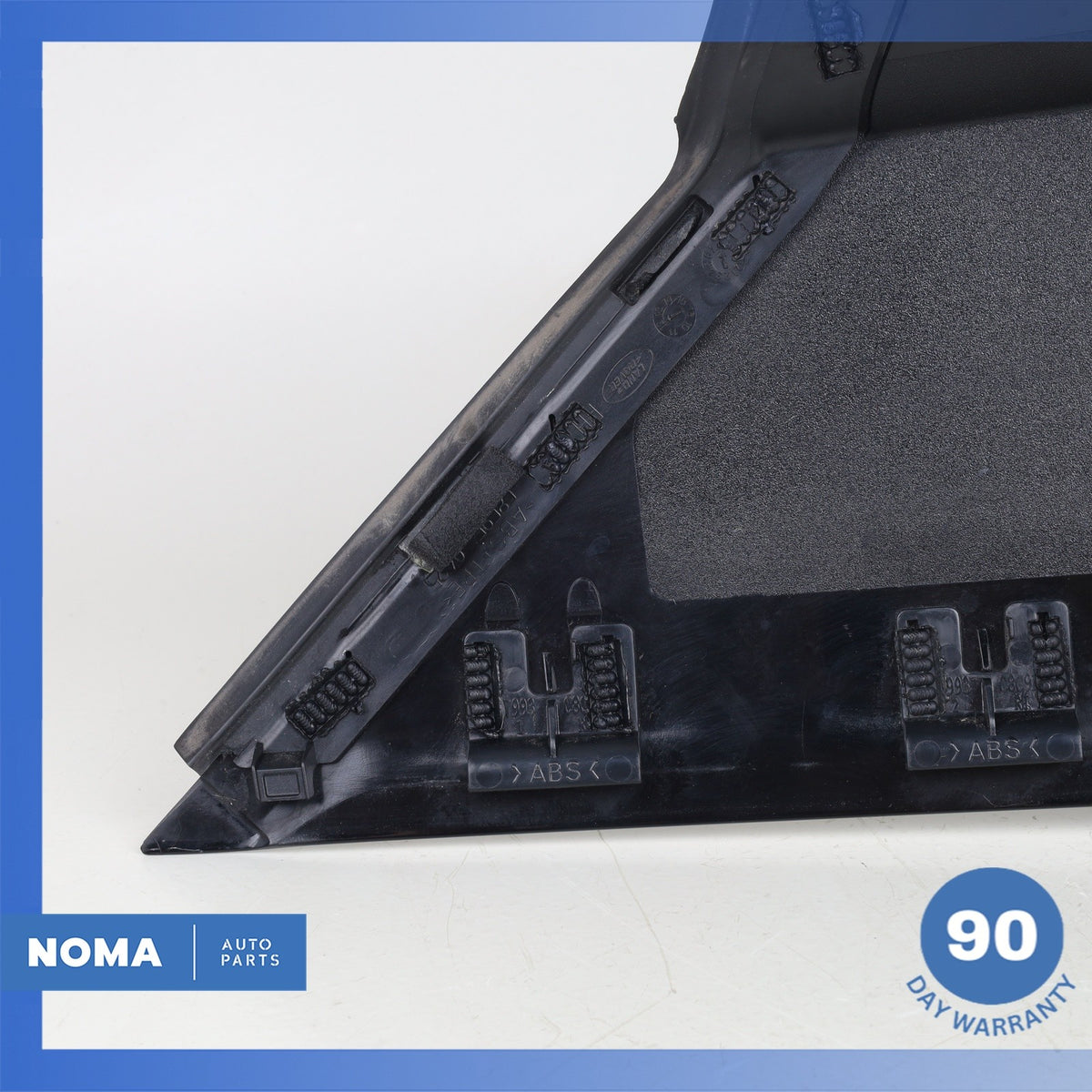 12-13 LR Range Rover Evoque L538 Rear Right Side Exterior D-Pillar Molding OEM - photo 8