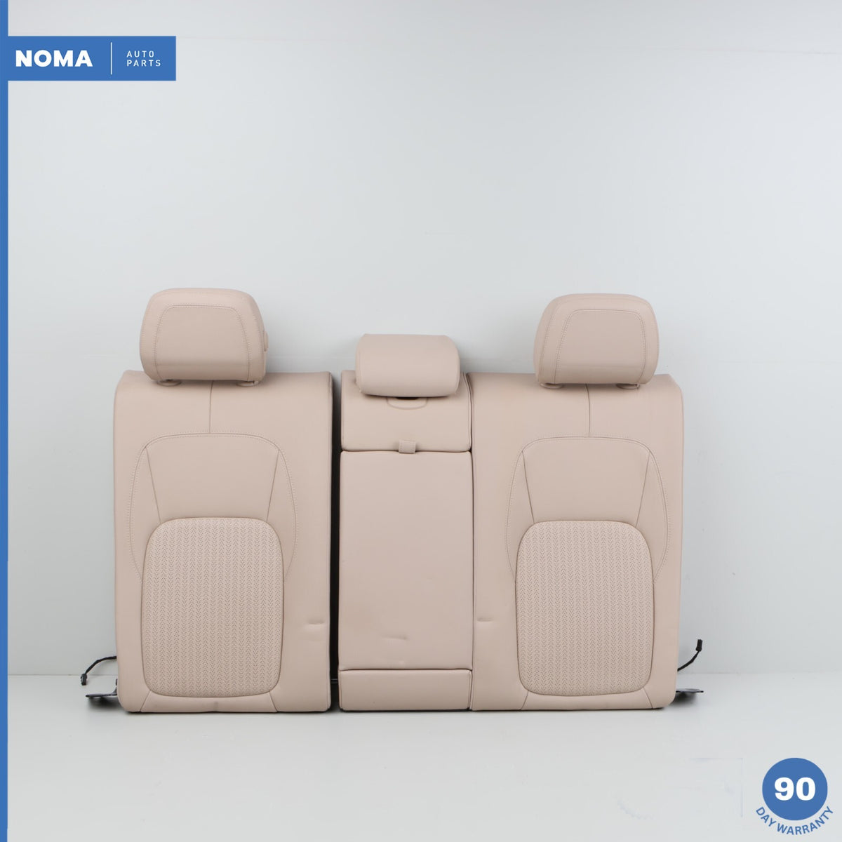 16-20 Jaguar X260 XF Rear Left & Right Upper Seat Cushion Set Beige OEM - photo 20