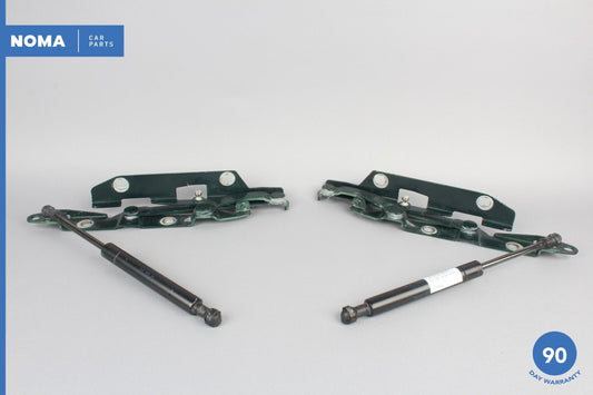 97-06 Jaguar XK8 XKR X100 Left Right Trunk Lid Hinge w/ Strut Lift Set HFB OEM - photo 1