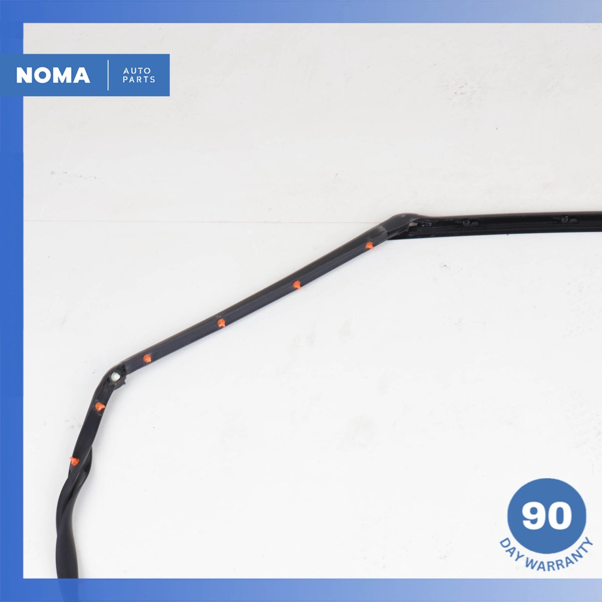 16-23 Jaguar X260 XF Sedan Rear Left Driver Door Window Molding w/ Seal OEM - photo 13