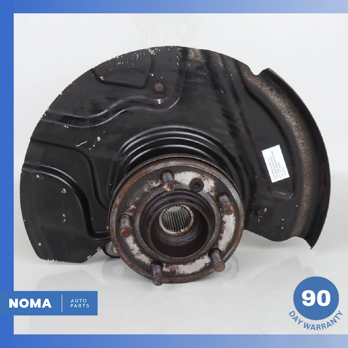10-12 Range Rover L322 Front Left Side Spindle Knuckle Hub AH423K171AB OEM - photo 1
