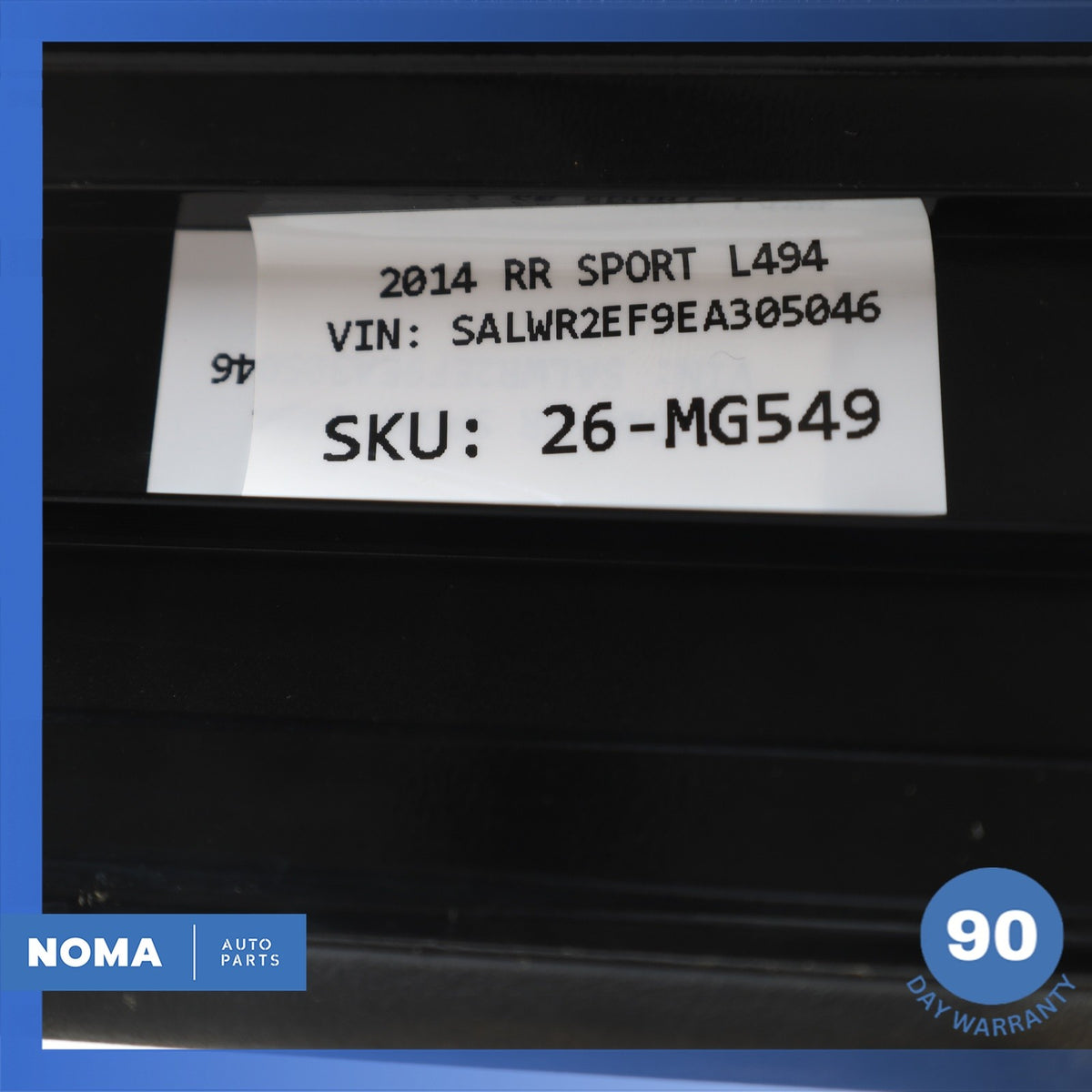 13-22 LR Range Rover L494 L405 Panorama Pano Sun Roof Right Side Molding OEM - photo 13