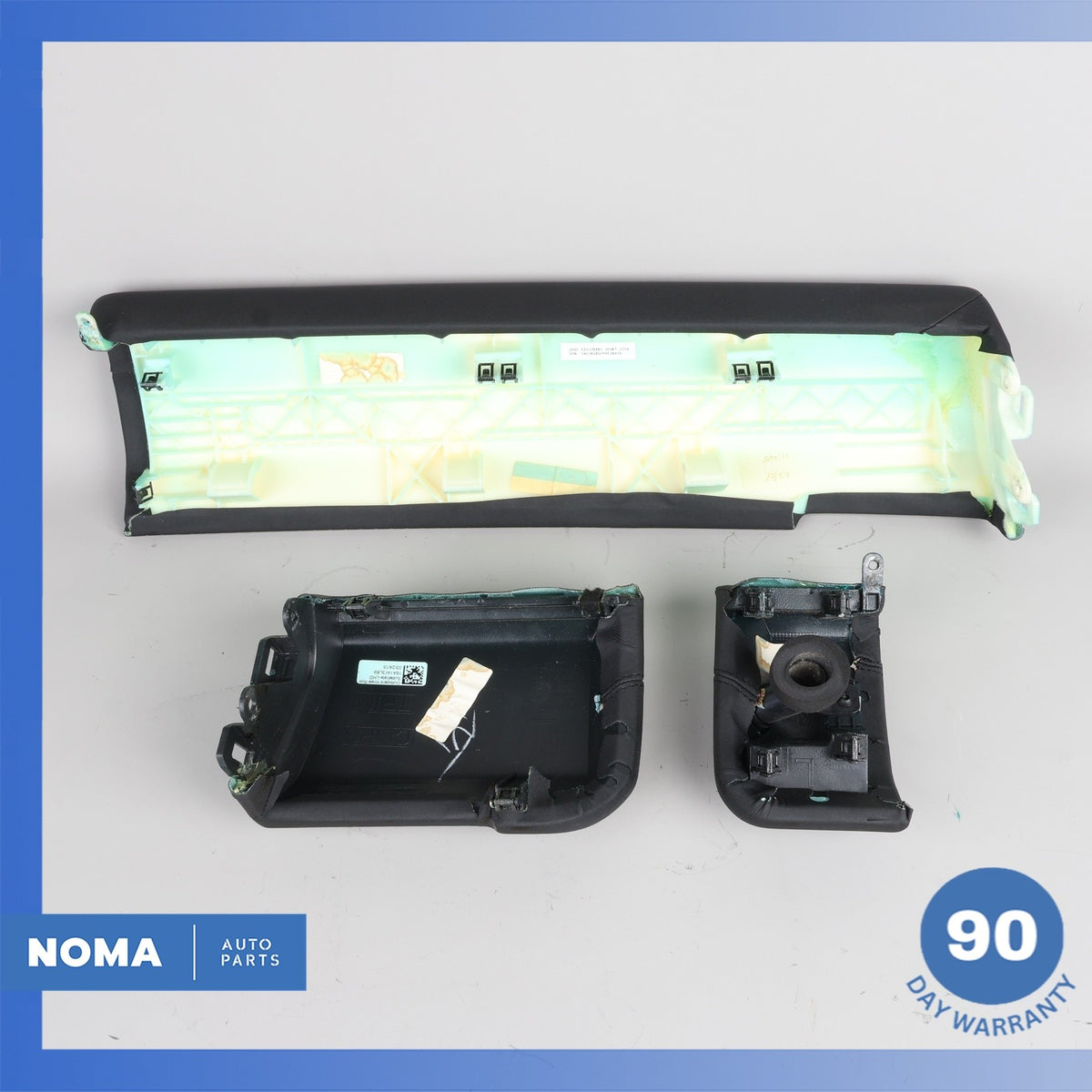 15-19 LR Discovery Sport L550 Dash Dashboard Cover Panel Trim Set Black OEM - photo 2