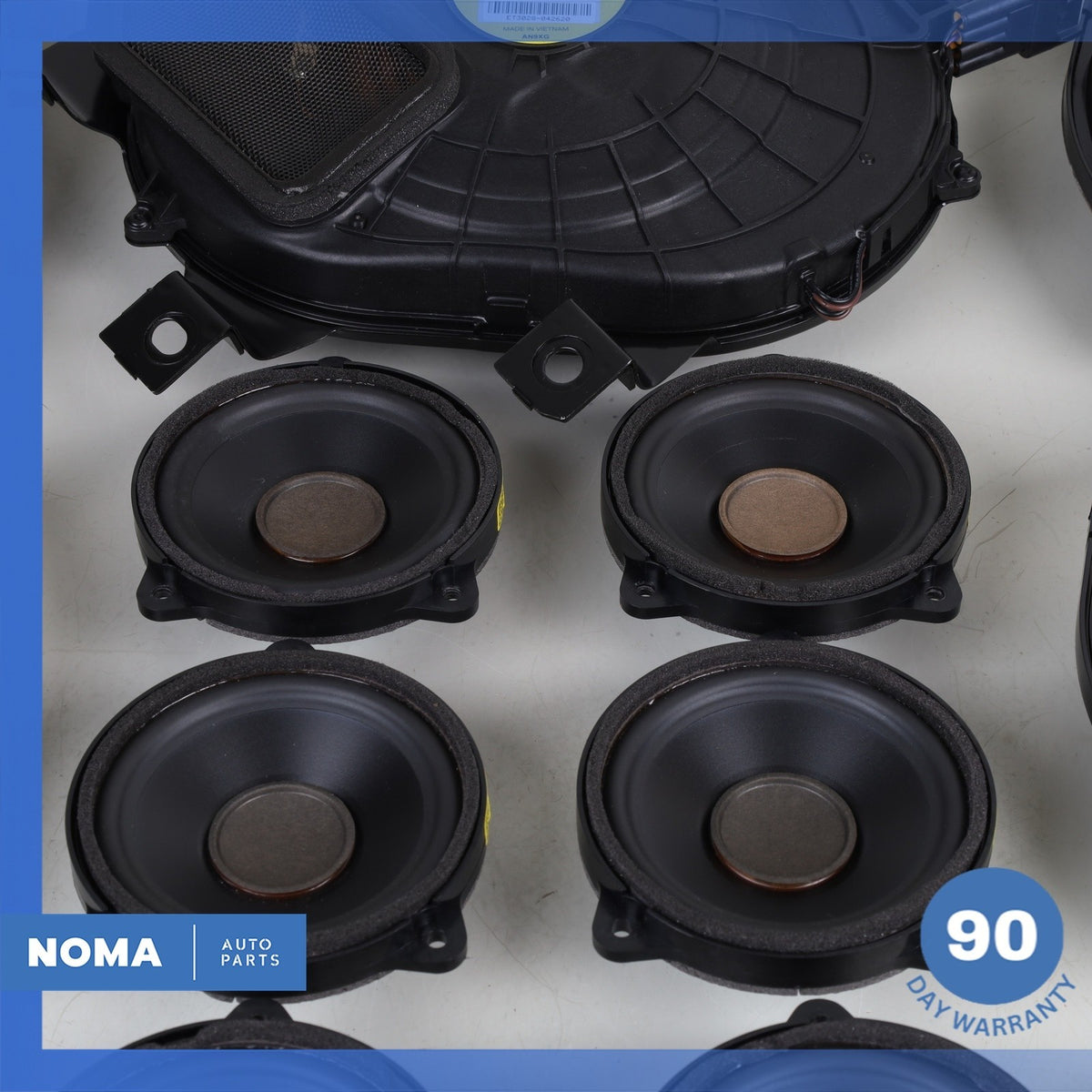 14-22 Range Rover Sport L494 Front & Rear Premium Audio 1200W Speaker Set OEM - photo 6