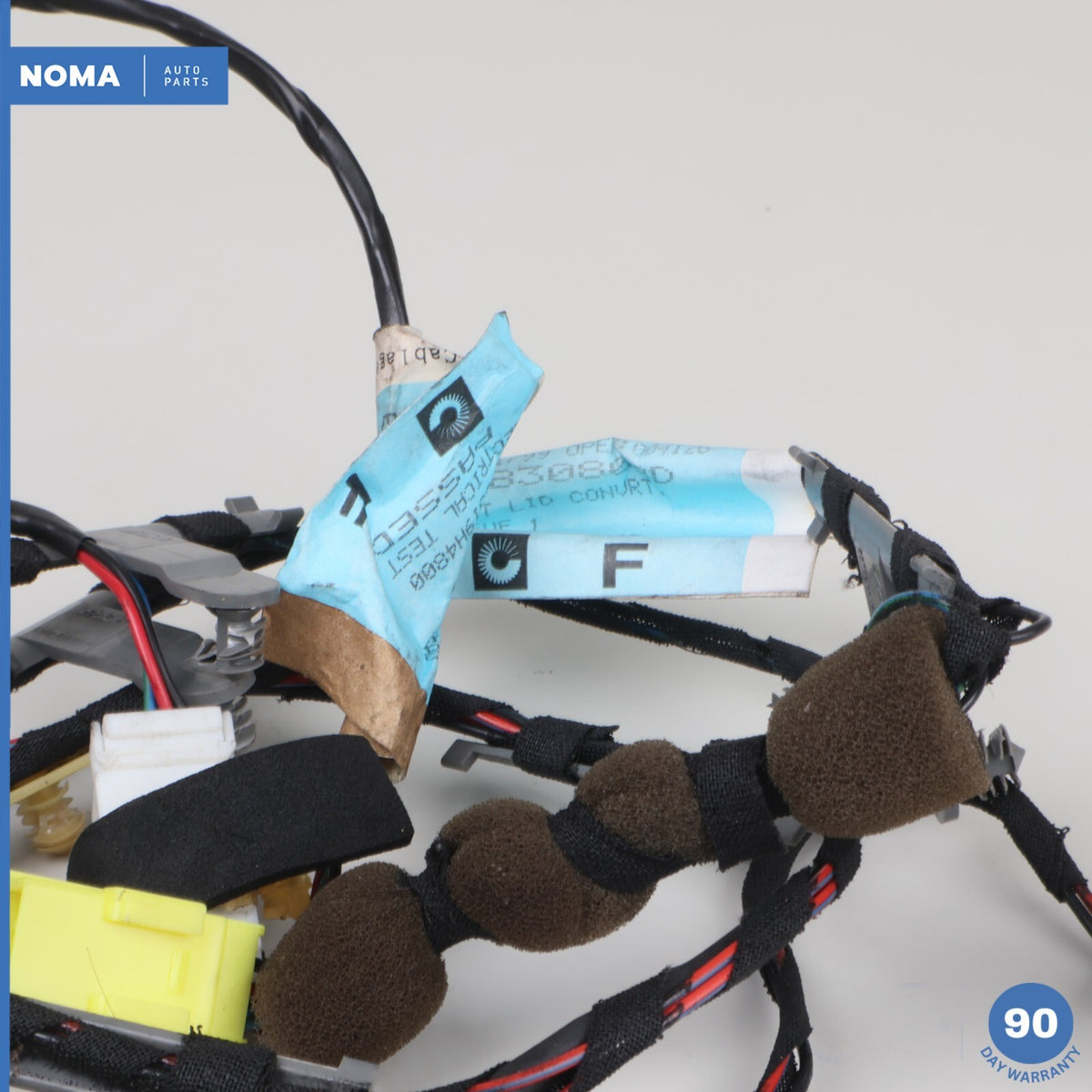 97-03 Jaguar XK8 X100 Convertible Rear Trunk Lid Plate Wire Wiring Harness OEM - photo 3