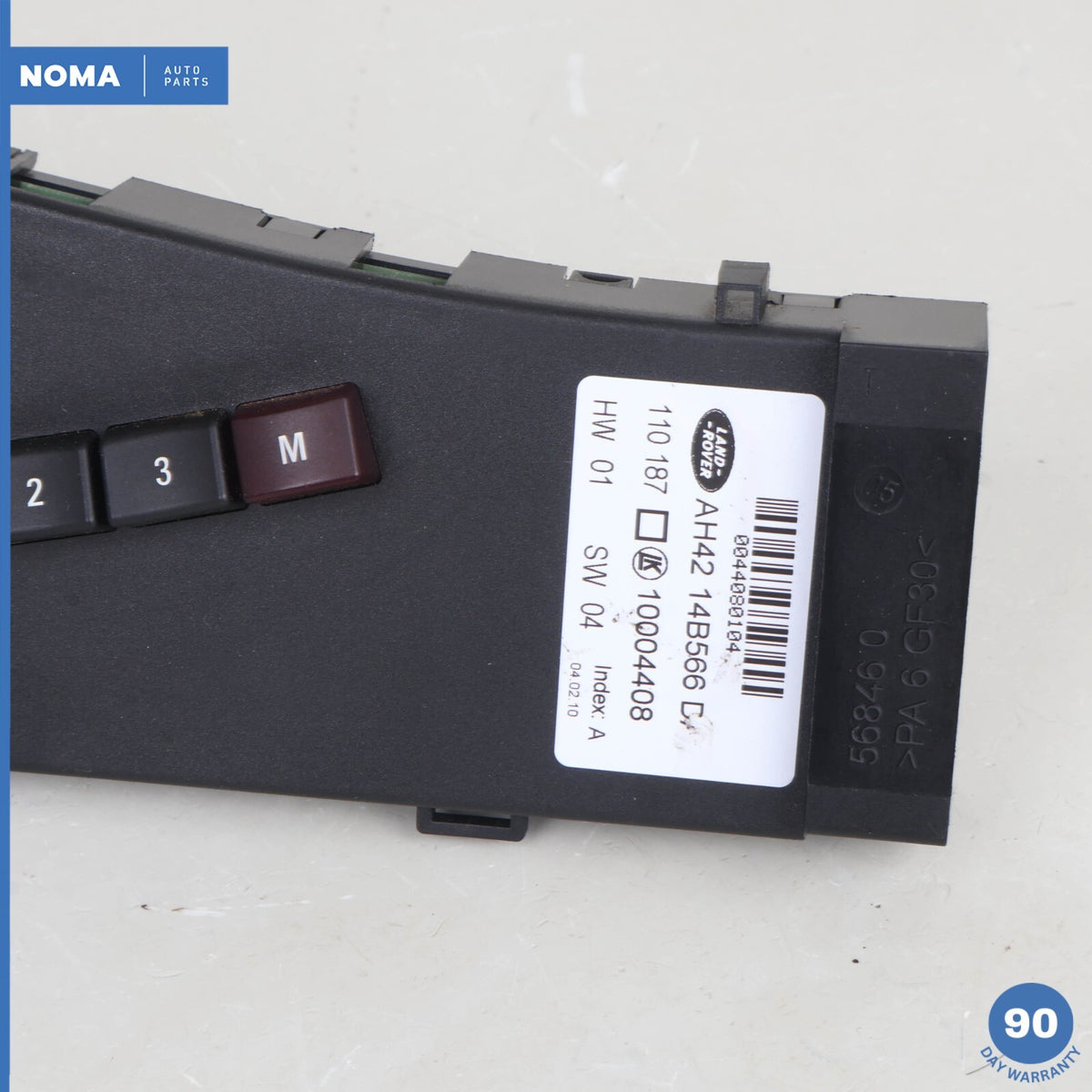 07-12 Land Range Rover L322 Front Left Driver Side Seat Switch OEM - photo 2