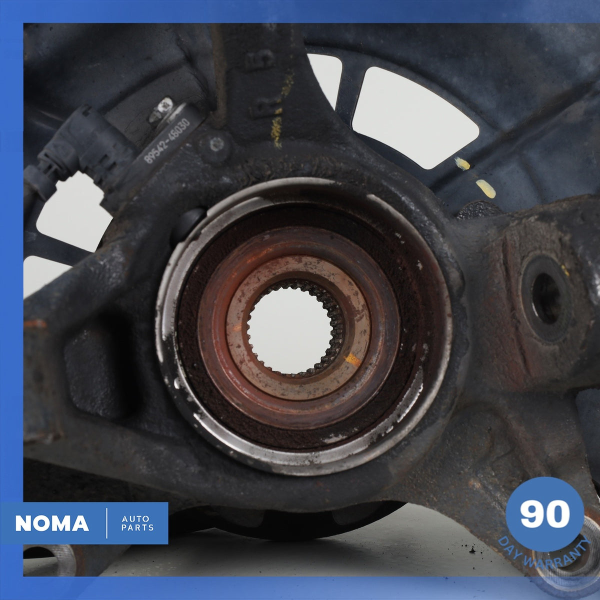 04-08 Lexus MHU33 RX400h RX350 Front Right Spindle Knuckle Hub w/ Shield OEM - photo 14