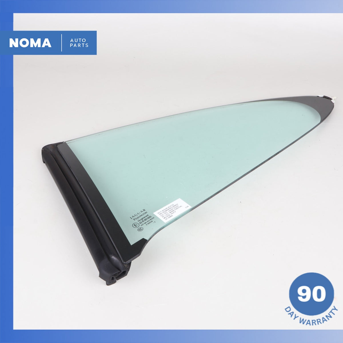 07-15 Jaguar X150 XK XKR Coupe Rear Left Driver Side Quarter Window Glass OEM - photo 1