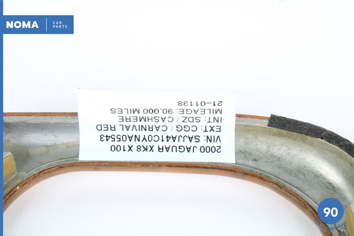 00-05 Jaguar XK8 X100 Front Right Side Dashboard AC Vent Trim Wood GJB6927BB OEM - photo 6