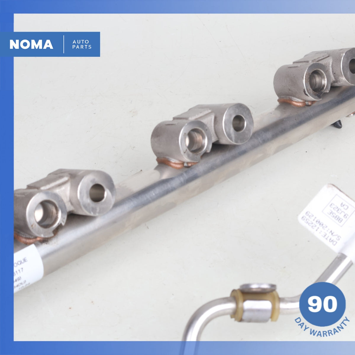 12-17 Range Rover Evoque L538 XF 2.0L Fuel Injector Rail Line Manifold OEM - photo 11