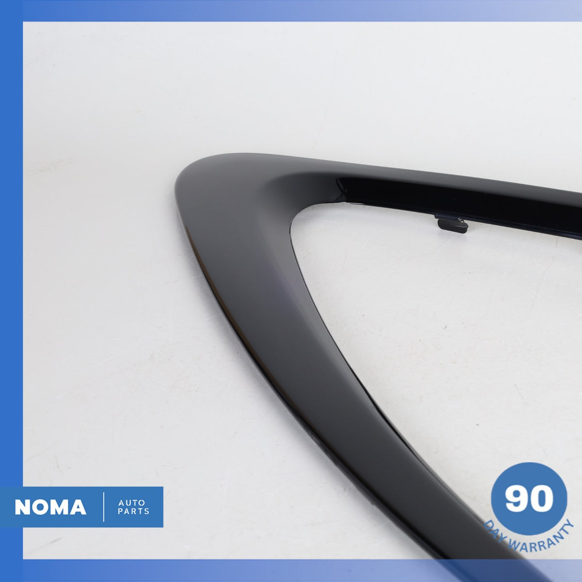17-23 Jaguar X761 F-Pace Rear Left Quarter Door Window Molding Black OEM - photo 3