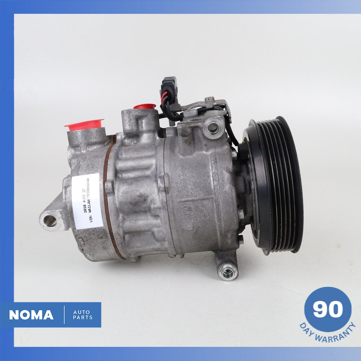 16-19 Audi 4M Q7 A7 3.0L A/C Air Conditioninig Compressor Clutch 4M0820803M OEM - photo 10