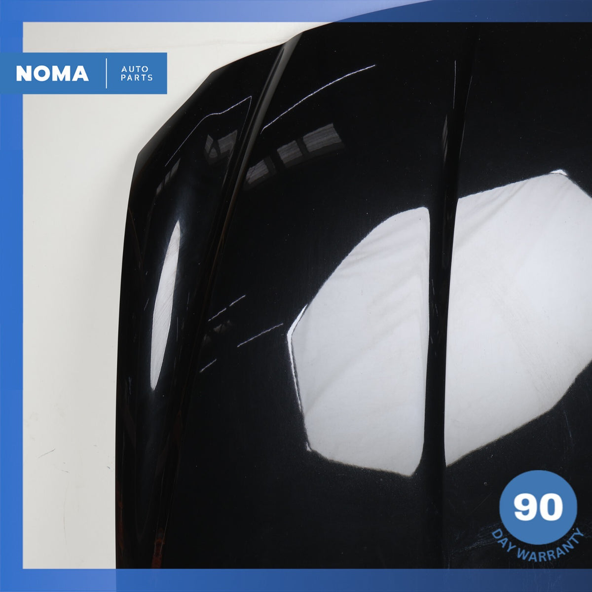 16-23 Jaguar X260 XF Hood Bonnet Cover Panel Assembly Santorini Black OEM - photo 7
