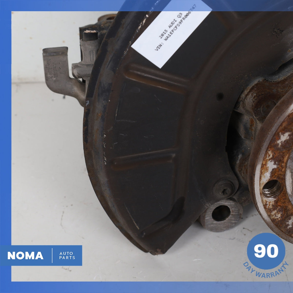 05-18 Audi 8PA 8P1 8UB 8UG Q3 A3 Front Left Driver Spindle Knuckle Hub OEM - photo 5