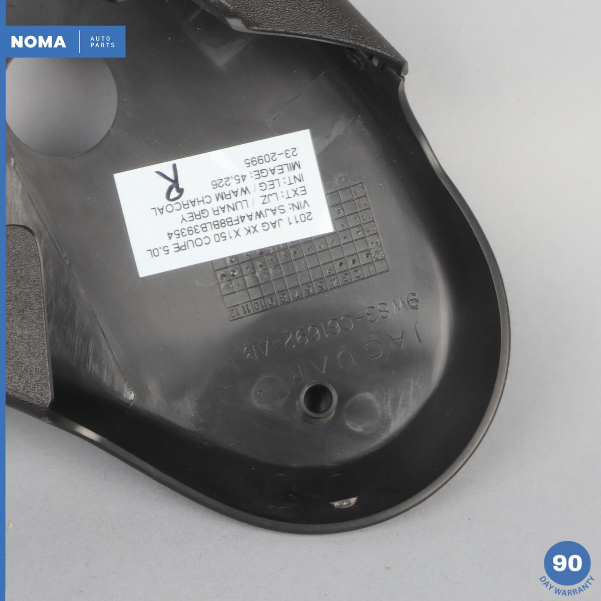 10-15 Jaguar XKR X150 Front Right Passenger Side Seat Mechanism Cover LEG OEM - photo 8