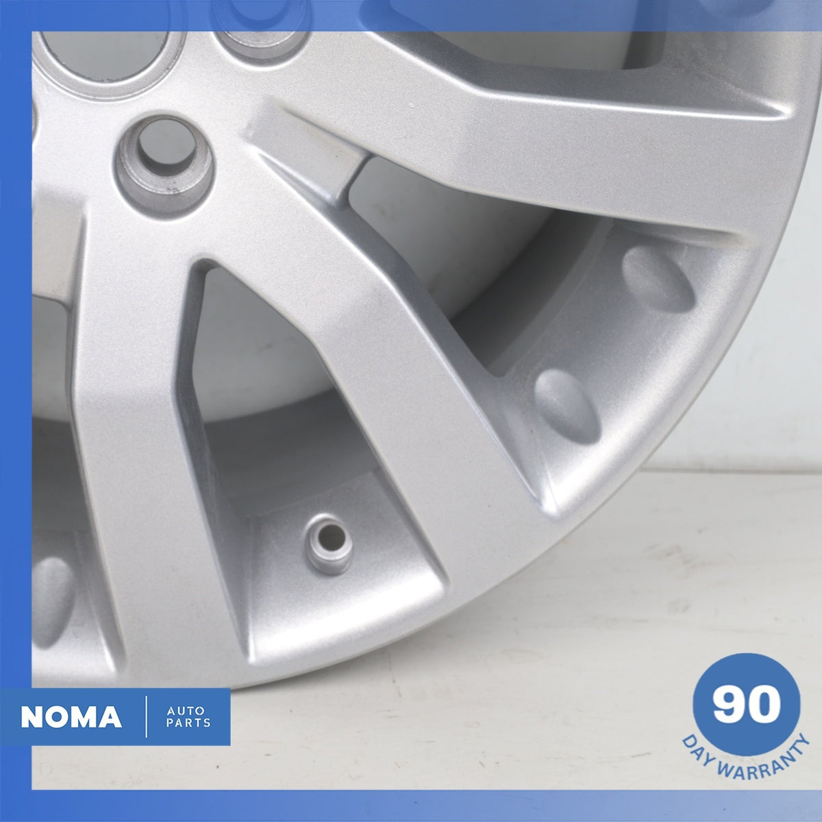 14-22 LR Range Rover Sport L494 Silver Sparkle 9.5 x R20 20" Wheel Rim OEM - photo 5
