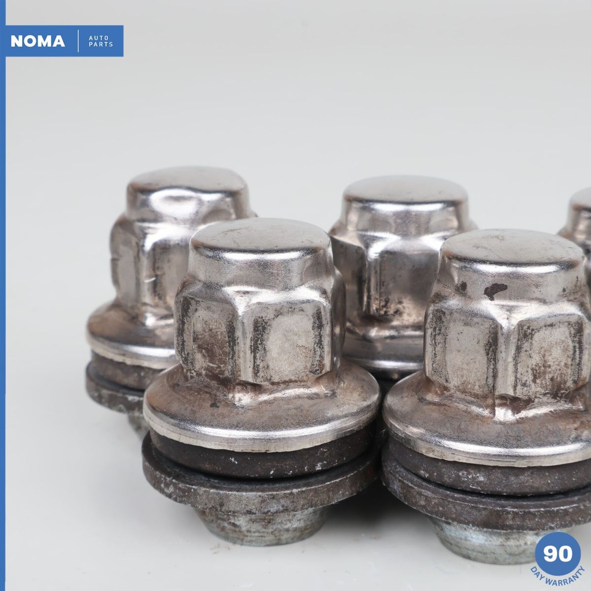 04-09 Jaguar XJ8 XJR VDP X358 Wheel Lug Nuts Bolts Set of 5 1X431012AA OEM - photo 3