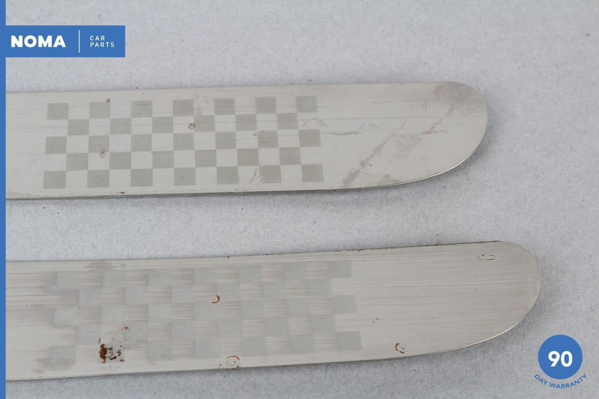 2006 Jaguar XKR X100 Front Left and Right Side Scuff Tread Panel Trim Set OEM - photo 2