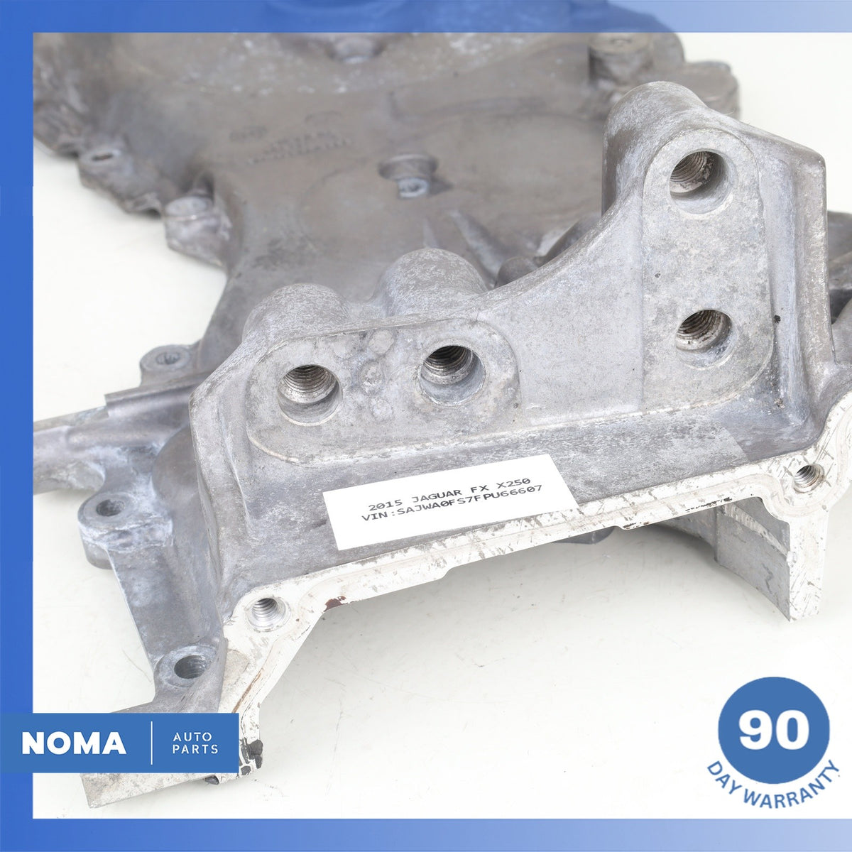 12-17 Jaguar X250 XF XE Evoque L538 L550 2.0 204PT Engine Chain Timing Cover OEM - photo 9
