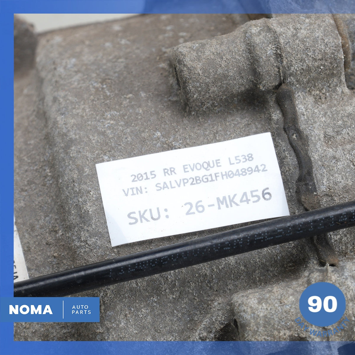 14-20 Range Rover Evoque L538 E-Pace Rear Dynamic Differential Axle Carrier OEM - photo 22