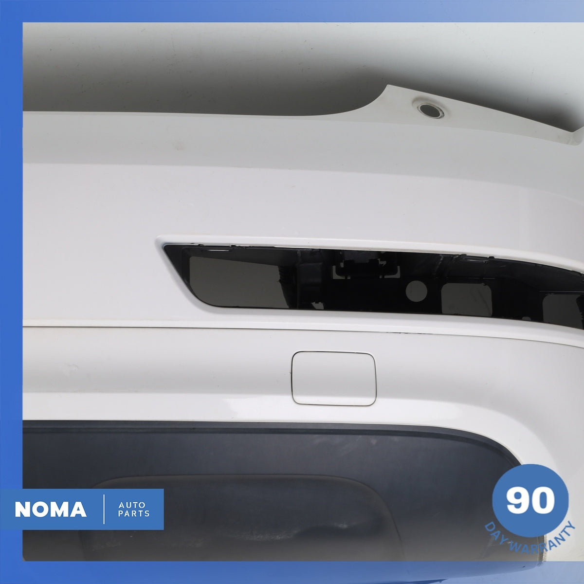 15-18 Audi 8U Q3 Rear Bumper Cover Panel Assembly White 8U0807067D OEM - photo 5